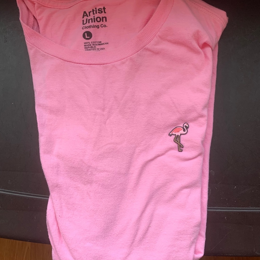 Flamingo T-Shirt by Artist Union